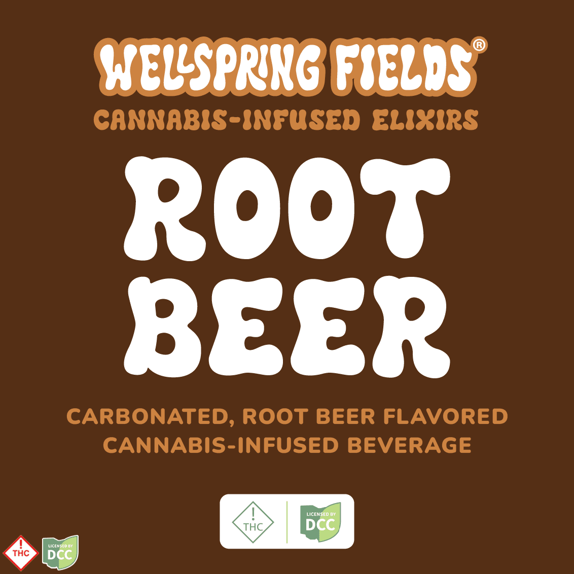 Wellspring Fields Root Beer Elixir (50mg)