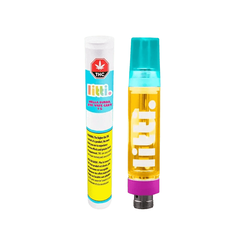 LITTI. HELLA BUBBA 510 Cartridge - 1g Vapes