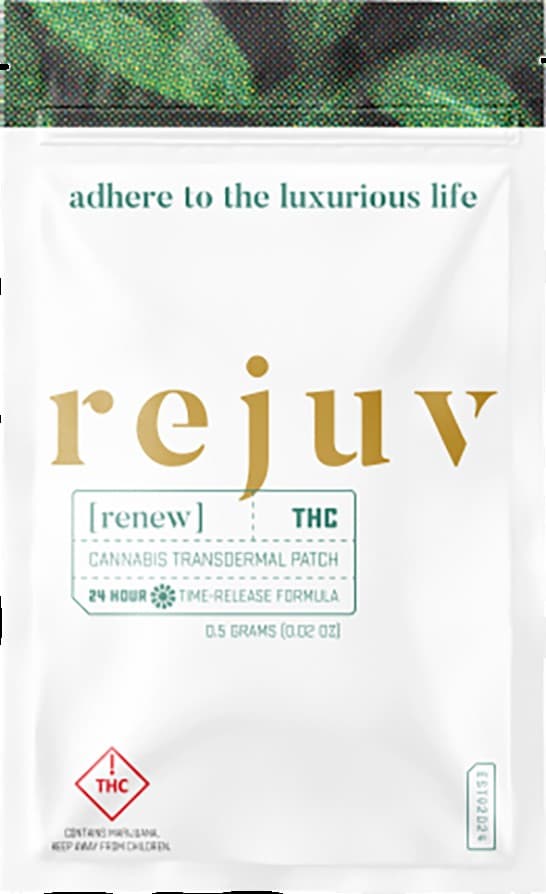 Rejuv REJUV-THC-TRANSDERMAL PATCH -100 MG - 6-PACK