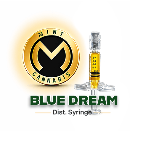 Mint Cannabis Syringe - Blue Dream