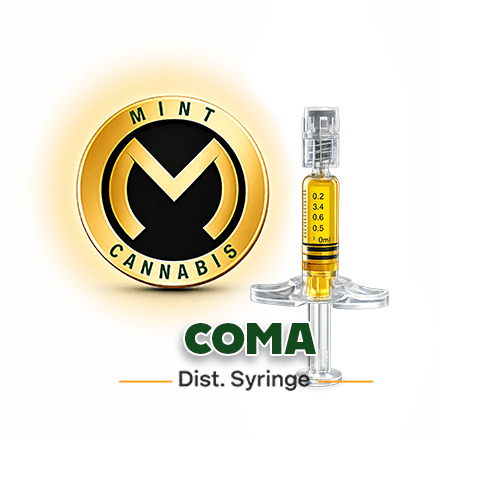 Mint Cannabis Syringe - Coma