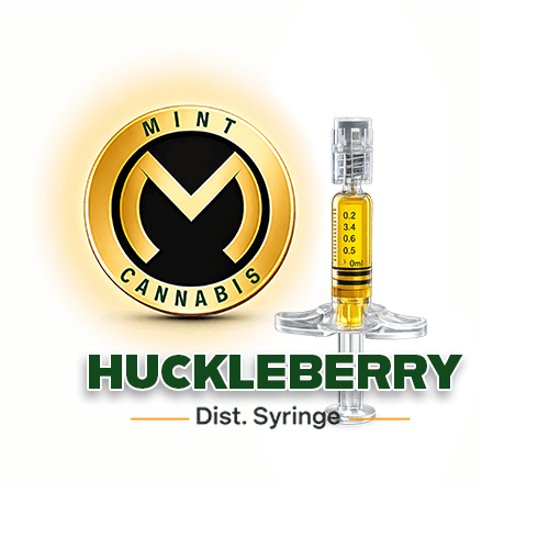 Mint Cannabis Syringe - Huckleberry
