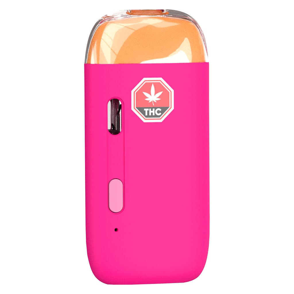 frootyhooty Poppin' Peach Distillate & Live Rosin Disposable 1g Disposable Pens