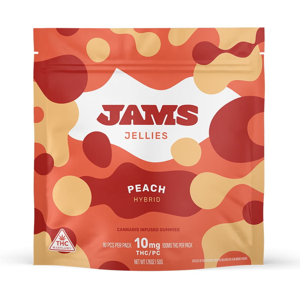 JAMS Peach [10pk] (100mg)