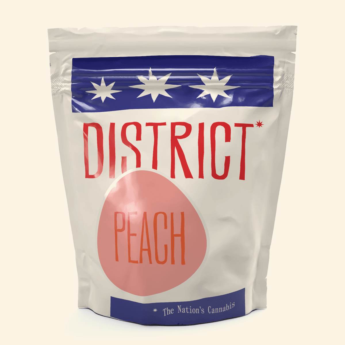 District Cannabis Peach (200mg) 20mg x 10pcs (District Cannabis)