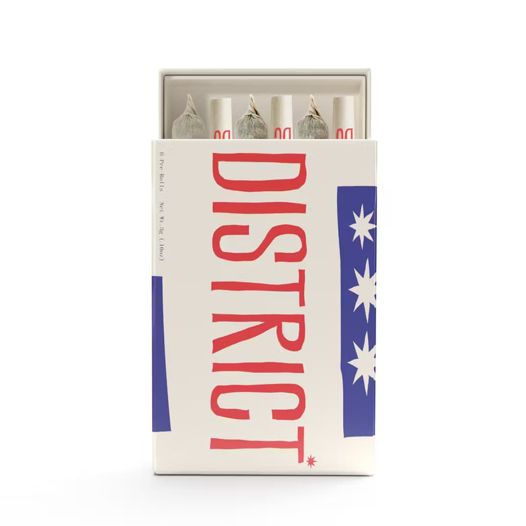 District Cannabis PreRoll 6-Pack: Pave