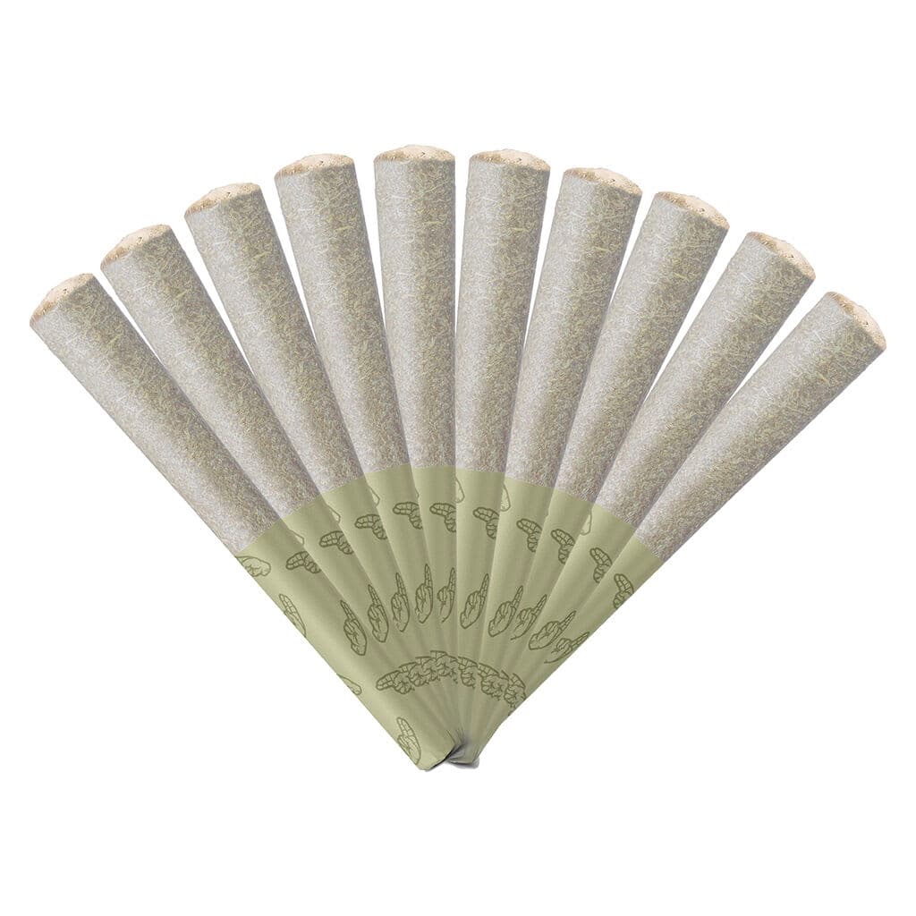 hifeelu Anytime Smooths CBD Kief Infused Pre-Roll Pack 10x0.35g Isolates
