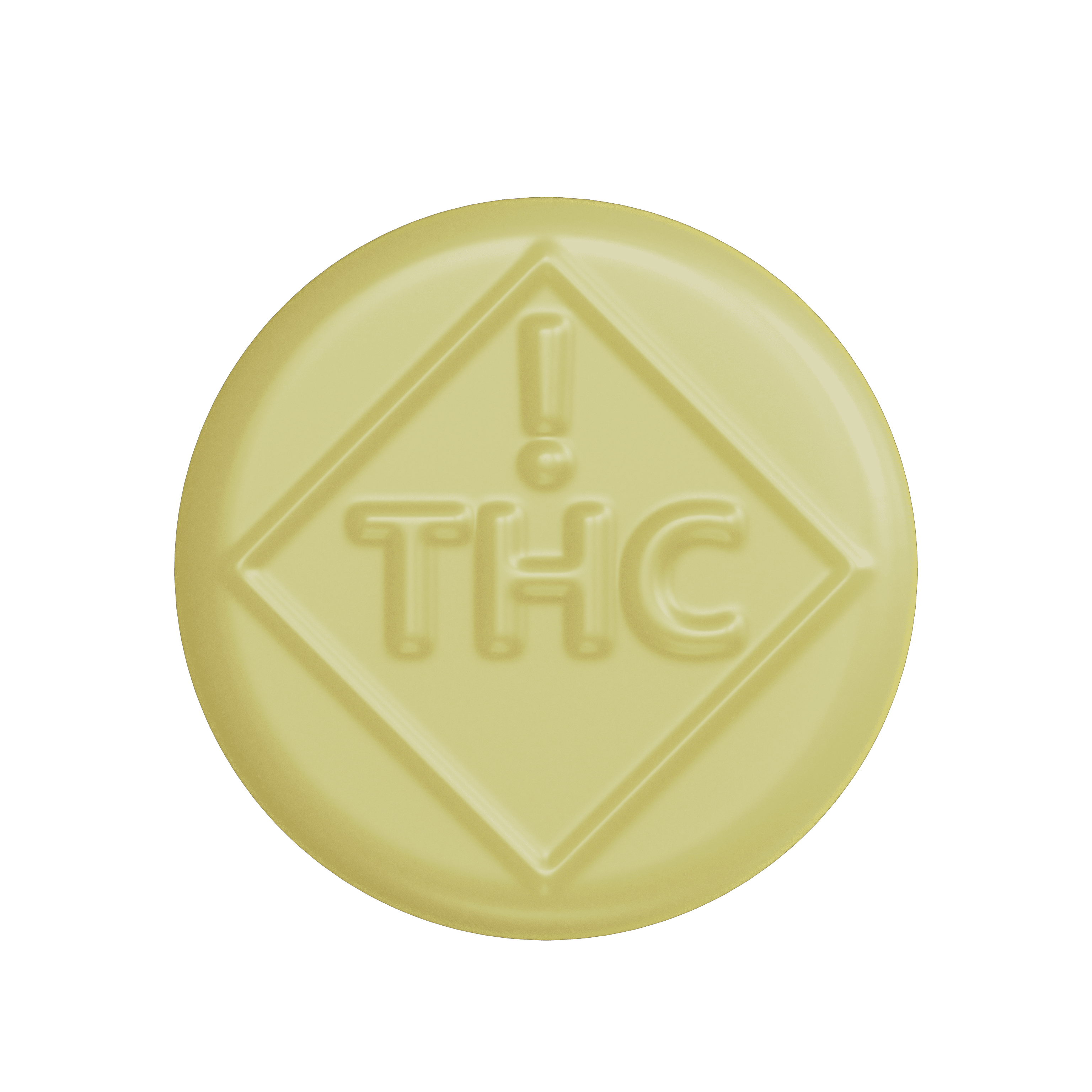 Platinum Key Lime Cannabis Infused Gel Coins 100mg (10x10mg)