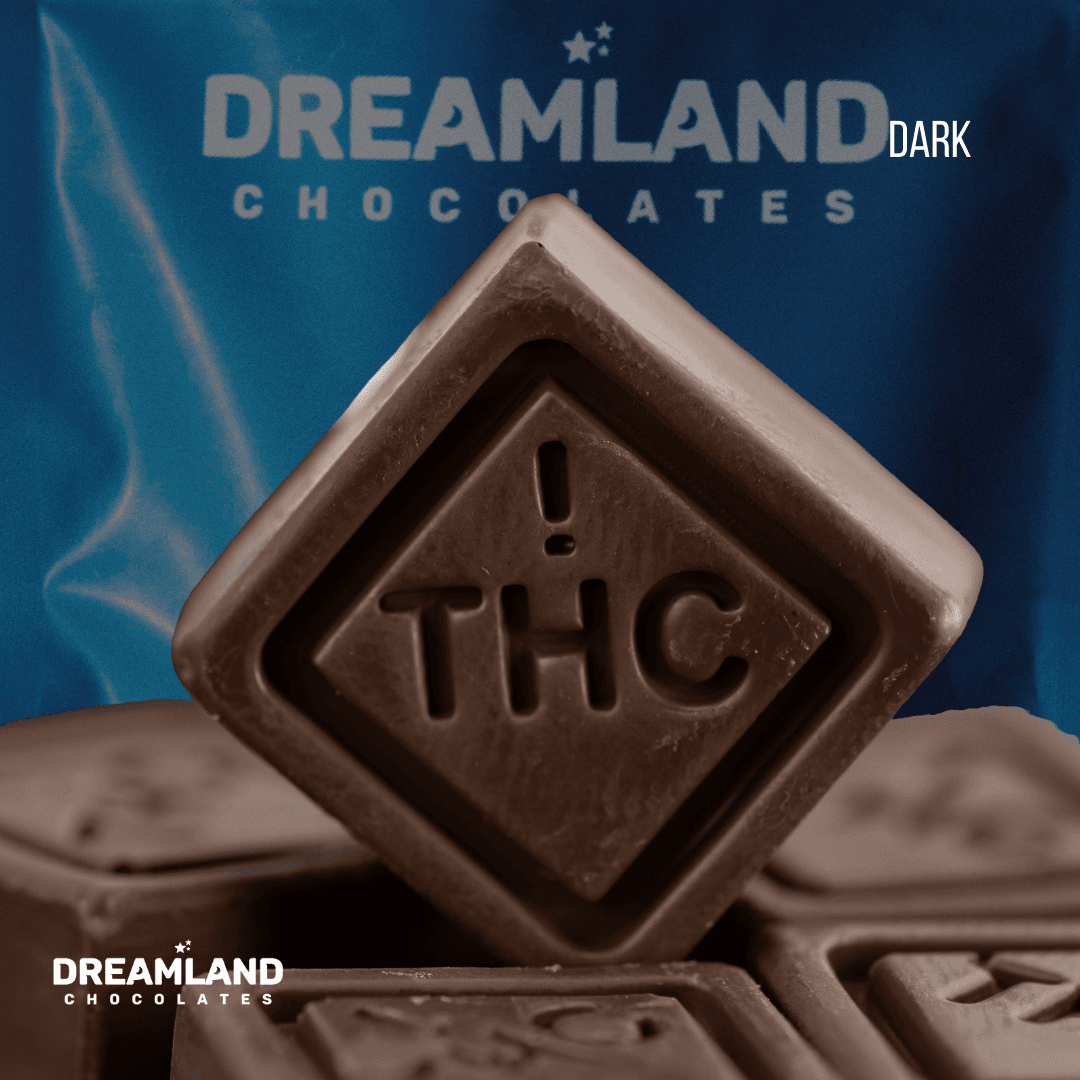 Dreamland Dreamland Dark Chocolate Squares 10pcs