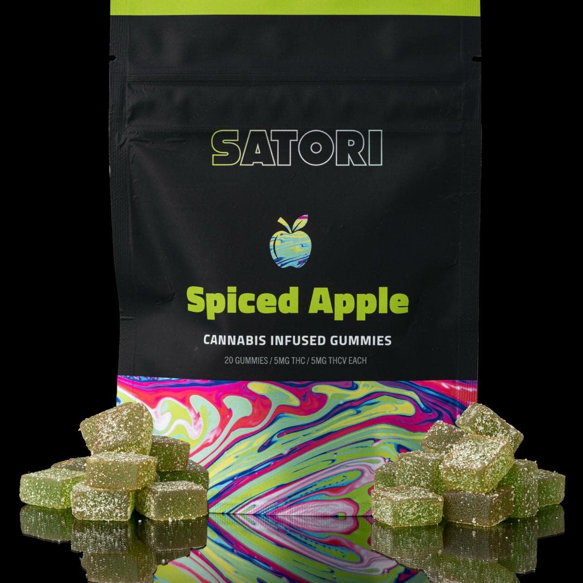 Satori Spiced Apple | 100mg Distillate Gummies | Satori