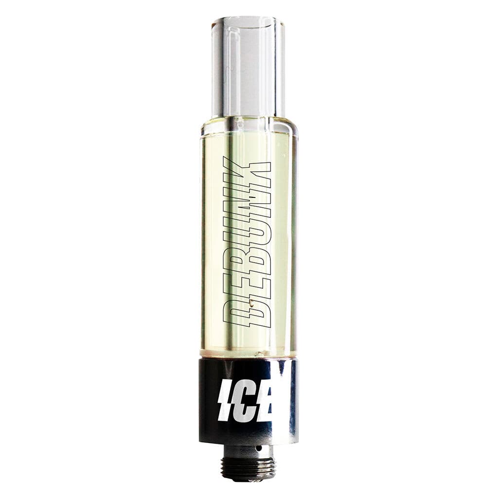 DEBUNK ICE Glass Apple Liquid Diamonds 510 Cart - 1g Hybrid