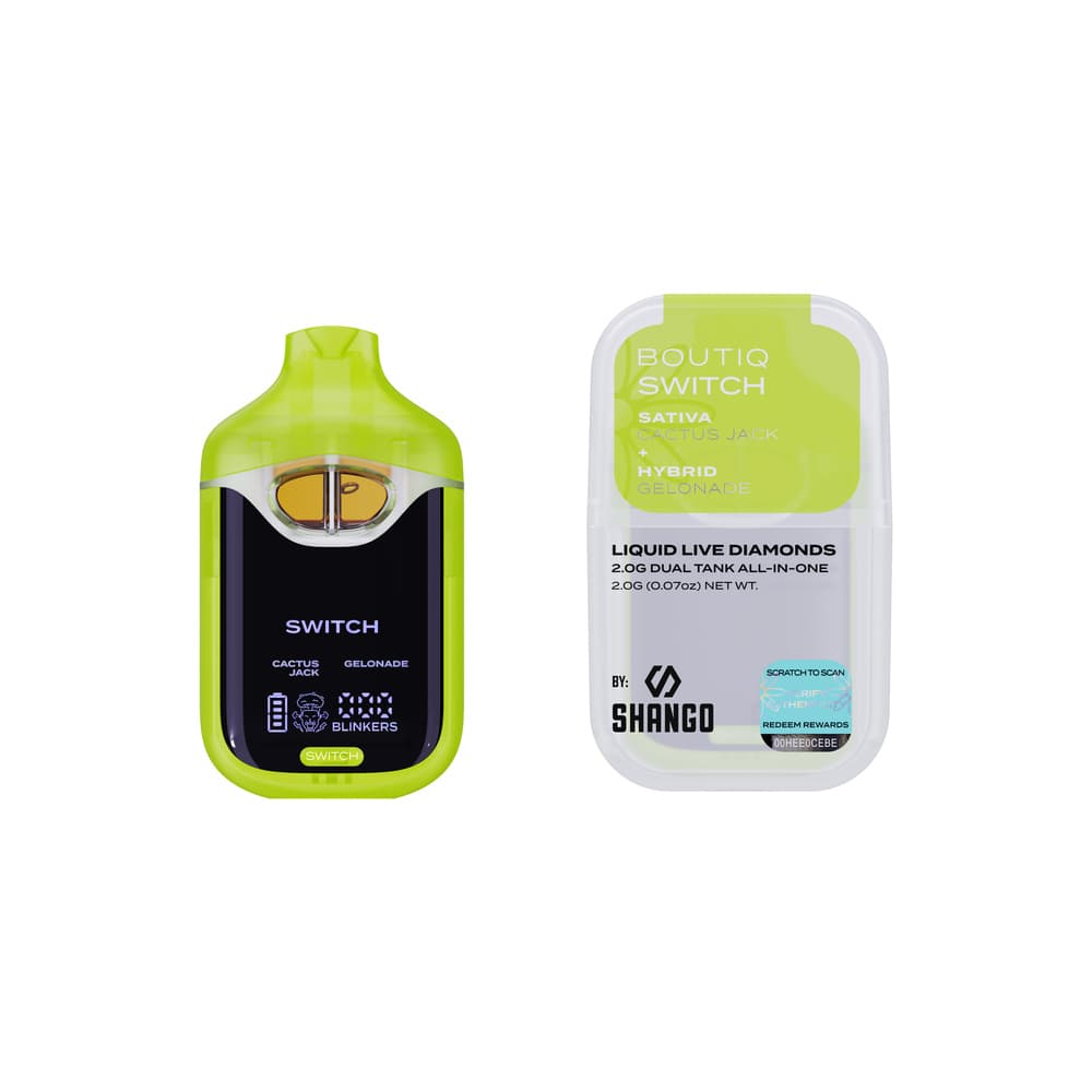 Boutiq “LIME HAZE” (SATIVA) × “SLIMEADE” (INDICA) × “STARFRUIT” (HYBRID) | Disposable Vape | 2g