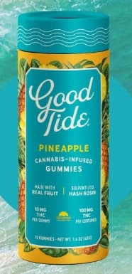 Good Tide Pineapple Gummies - 100mg