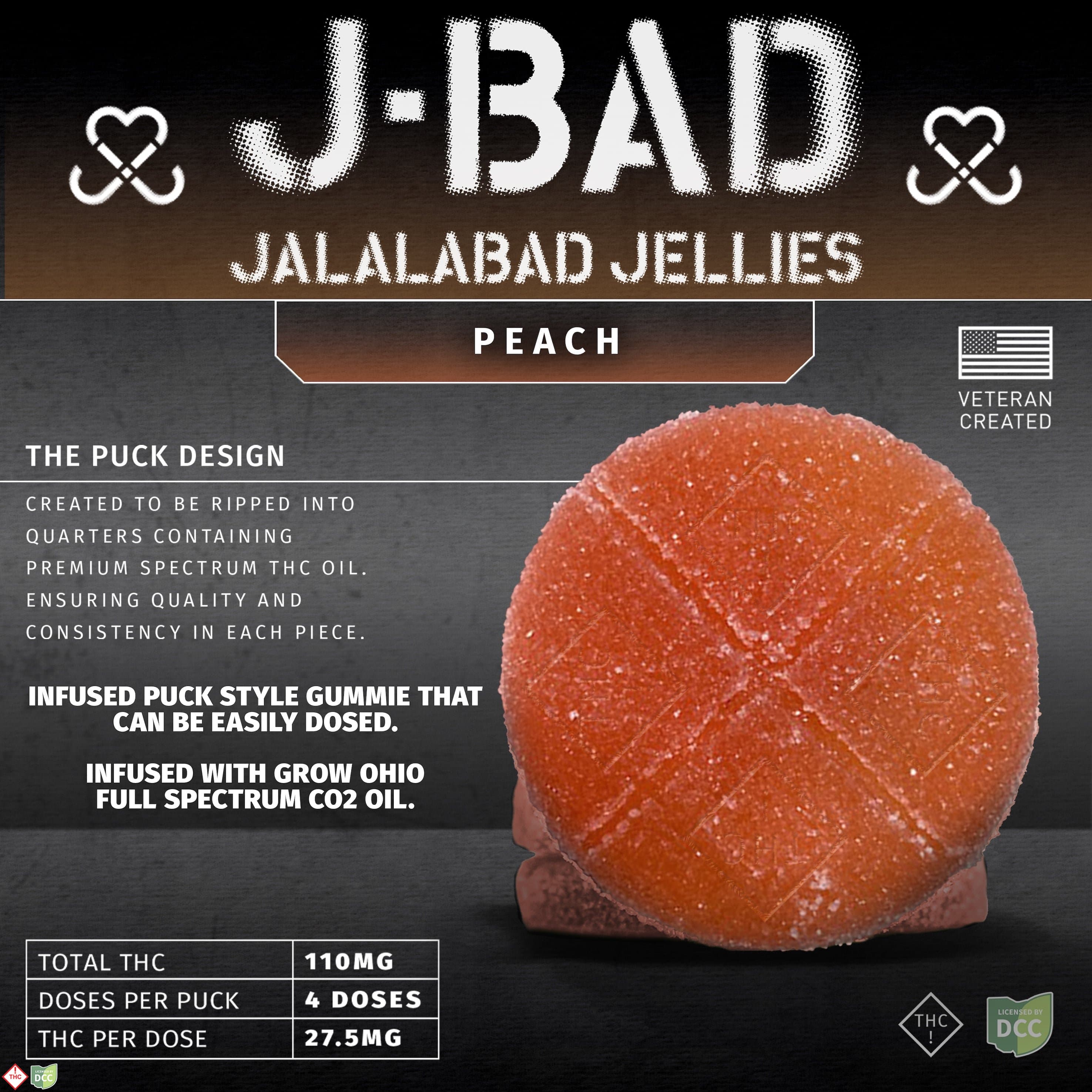 Butterfly Effect Peach [4pk] (110mg)