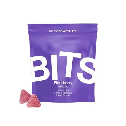 Bits Elderberry Soft Troches 1:1 THC:CBD