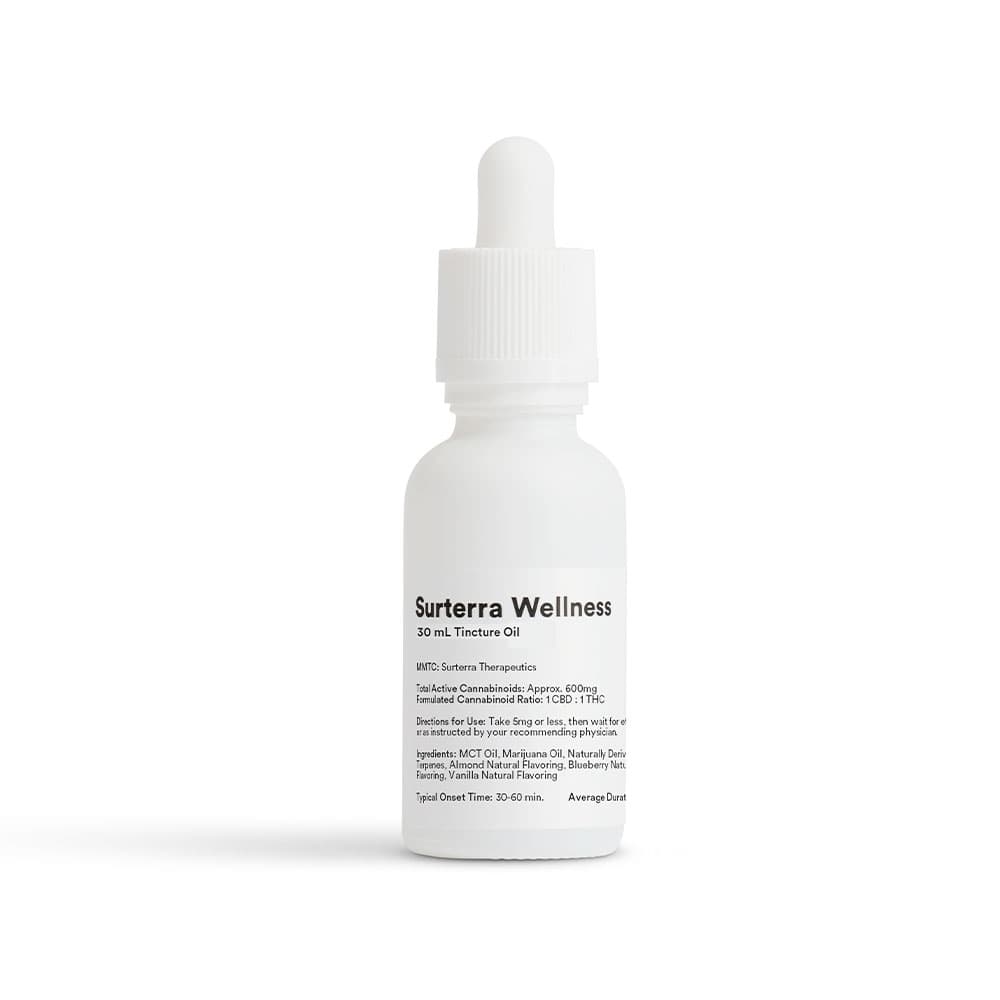 Surterra Wellness Revive (1 CBD : 1 THC) - Tincture Oil - 20mg/ml, 30ml