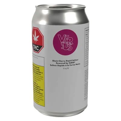 Valens Agritech Ltd. Black Cherry Rapid Seltzer 355ml Beverages