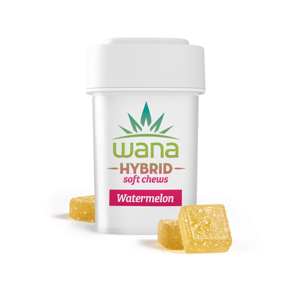 Wana 10mg, Watermelon - Soft Chews - 10ct