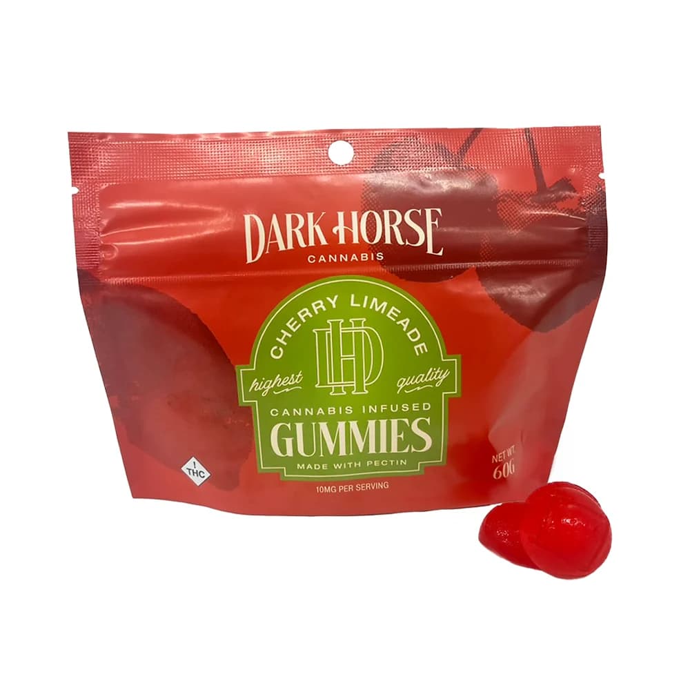 Dark Horse Cannabis Cherry Limeade - Gummies - 100mg (10pk)