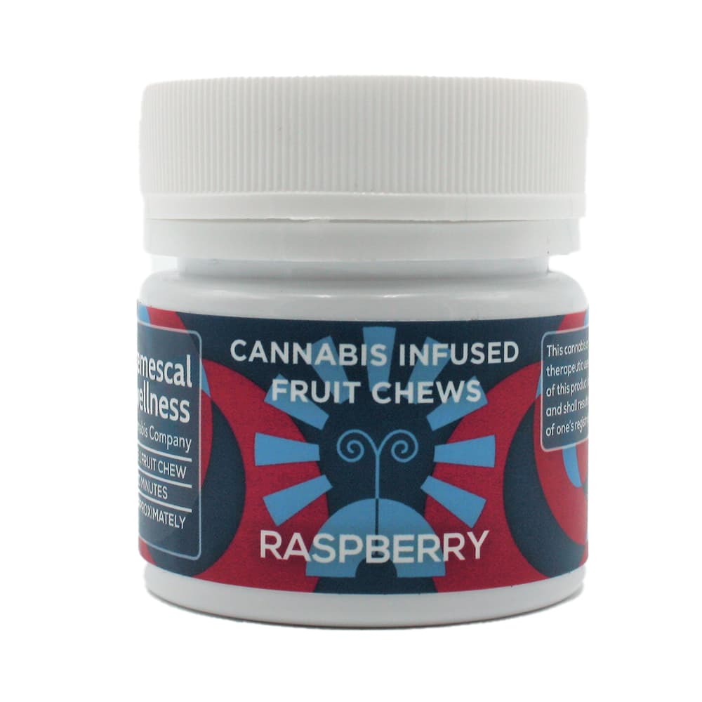 Temescal Wellness Fruit Chew Raspberry 5mg (10pk)