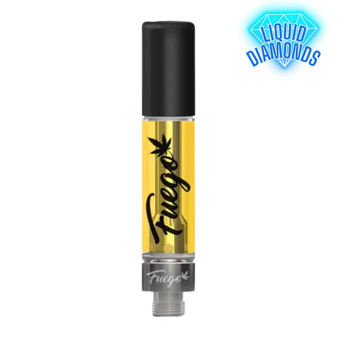 Fuego Red Animal Sherbs Liquid Diamond Vape 510 Thread Cartridge