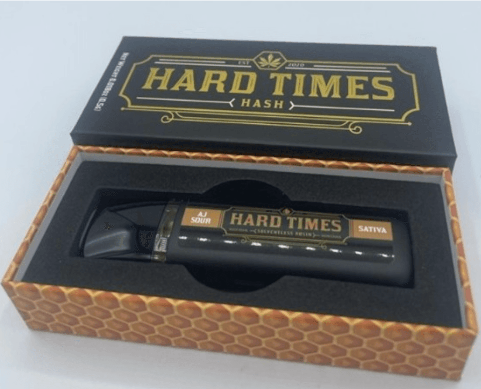Hard Times Hash Live Rosin Disposable - Donny Burger - Hard Times Hash
