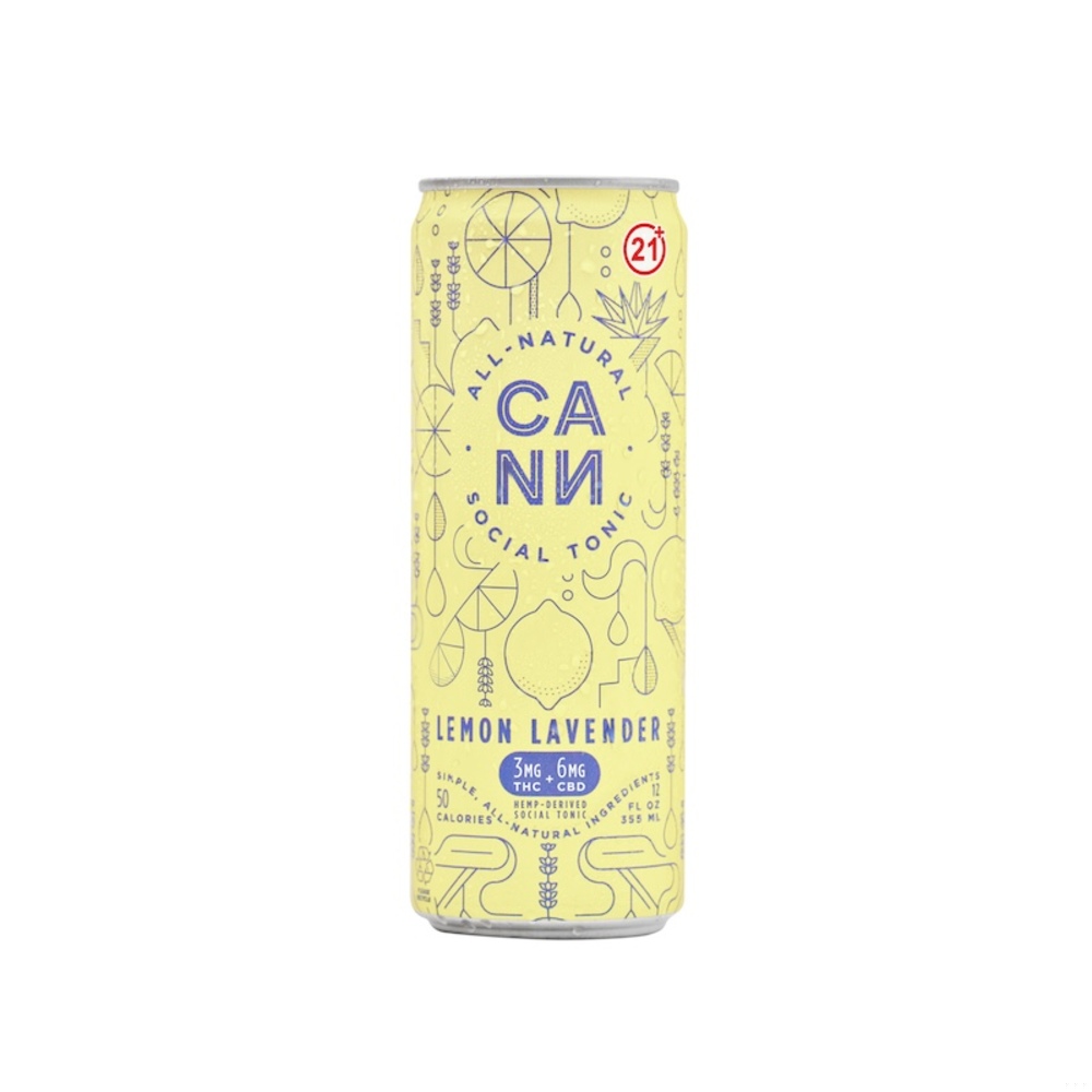 Cann Lemon Lavender 12oz (3mg THC 6mg CBD)
