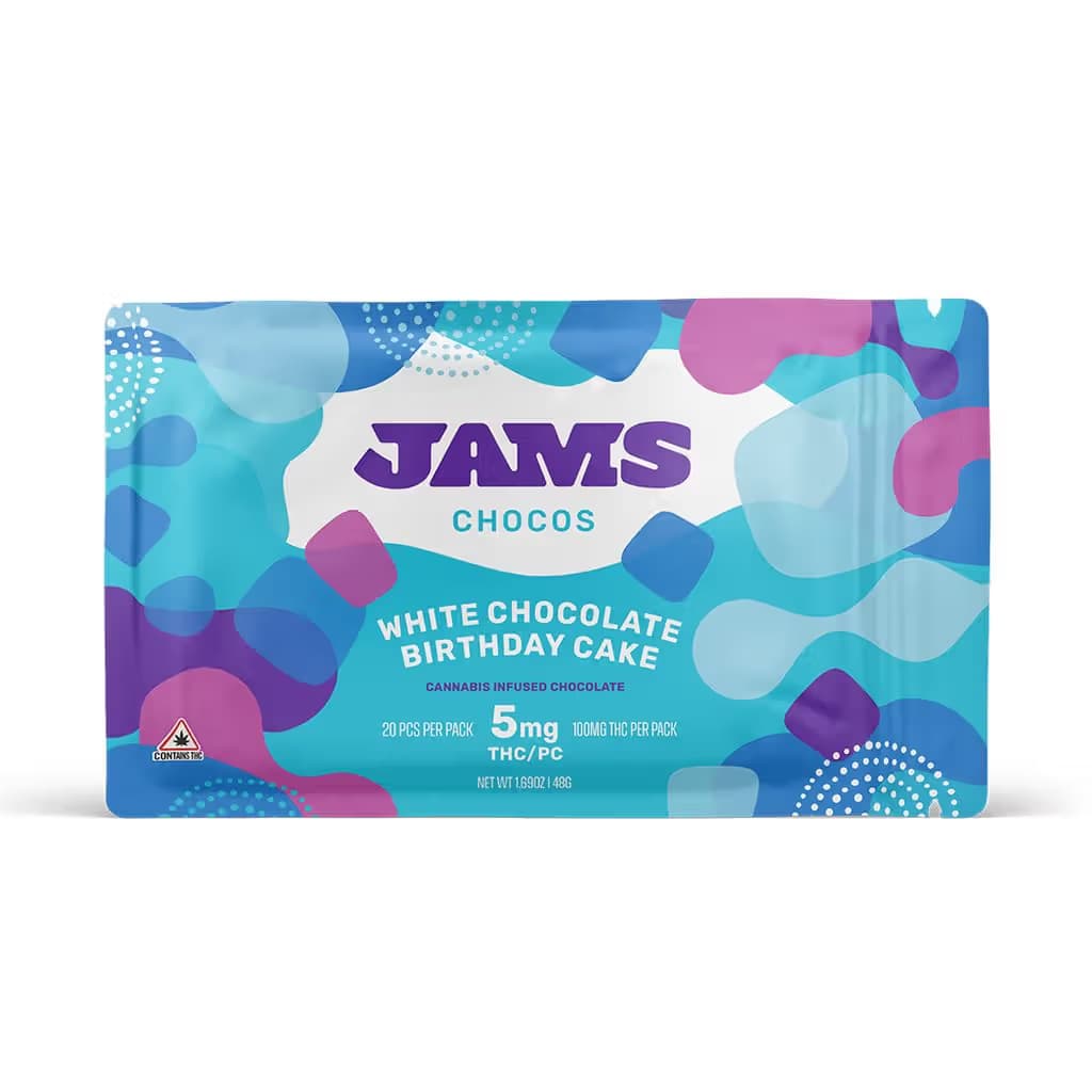 JAMS White Birthday Cake