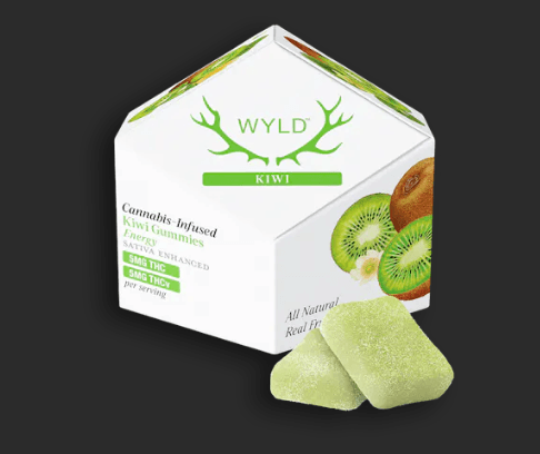 Wyld 10mg 1:1 THCV:THC Gummies - Kiwi - 20ct