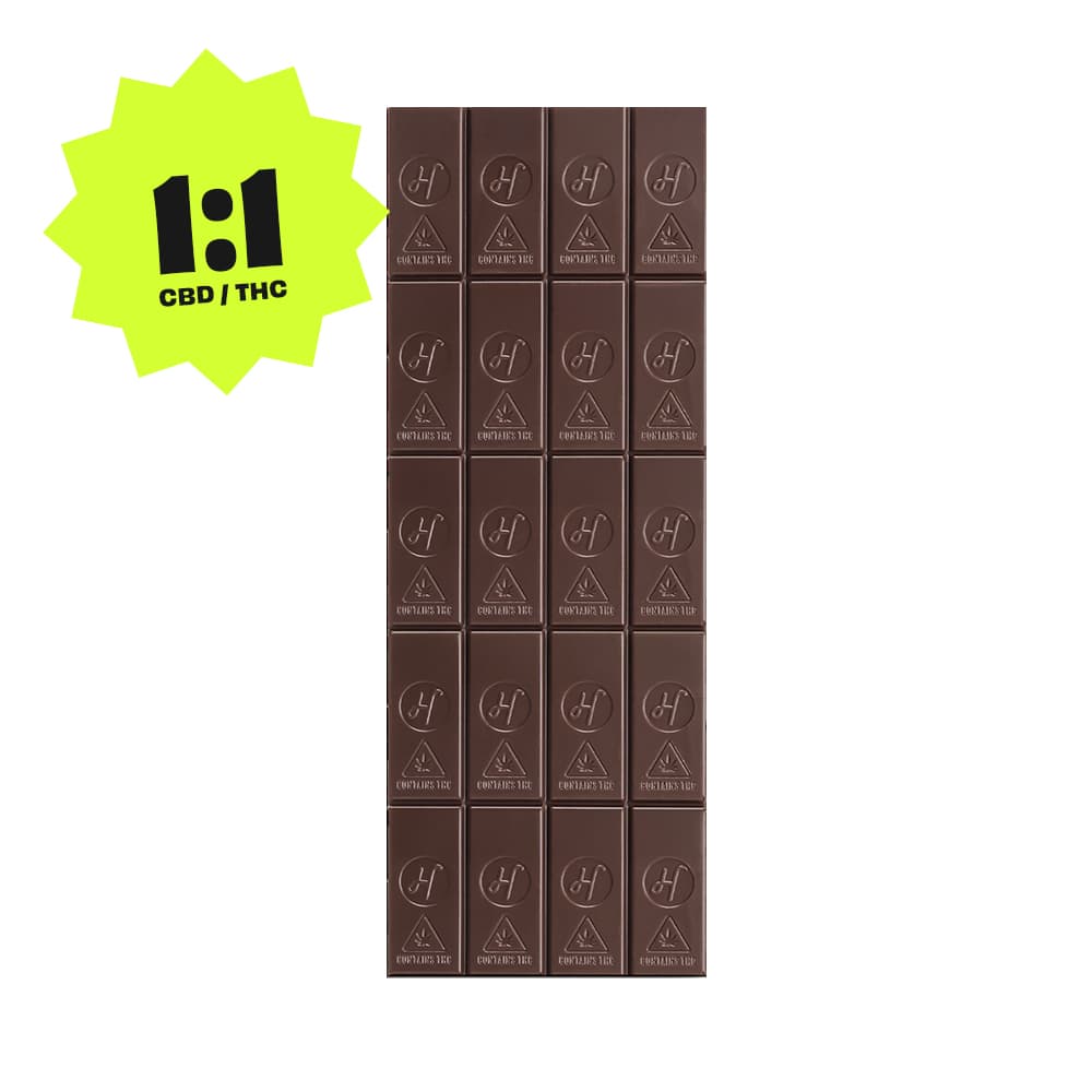 Heights 200mg 1:1 Dark Chocolate Bar