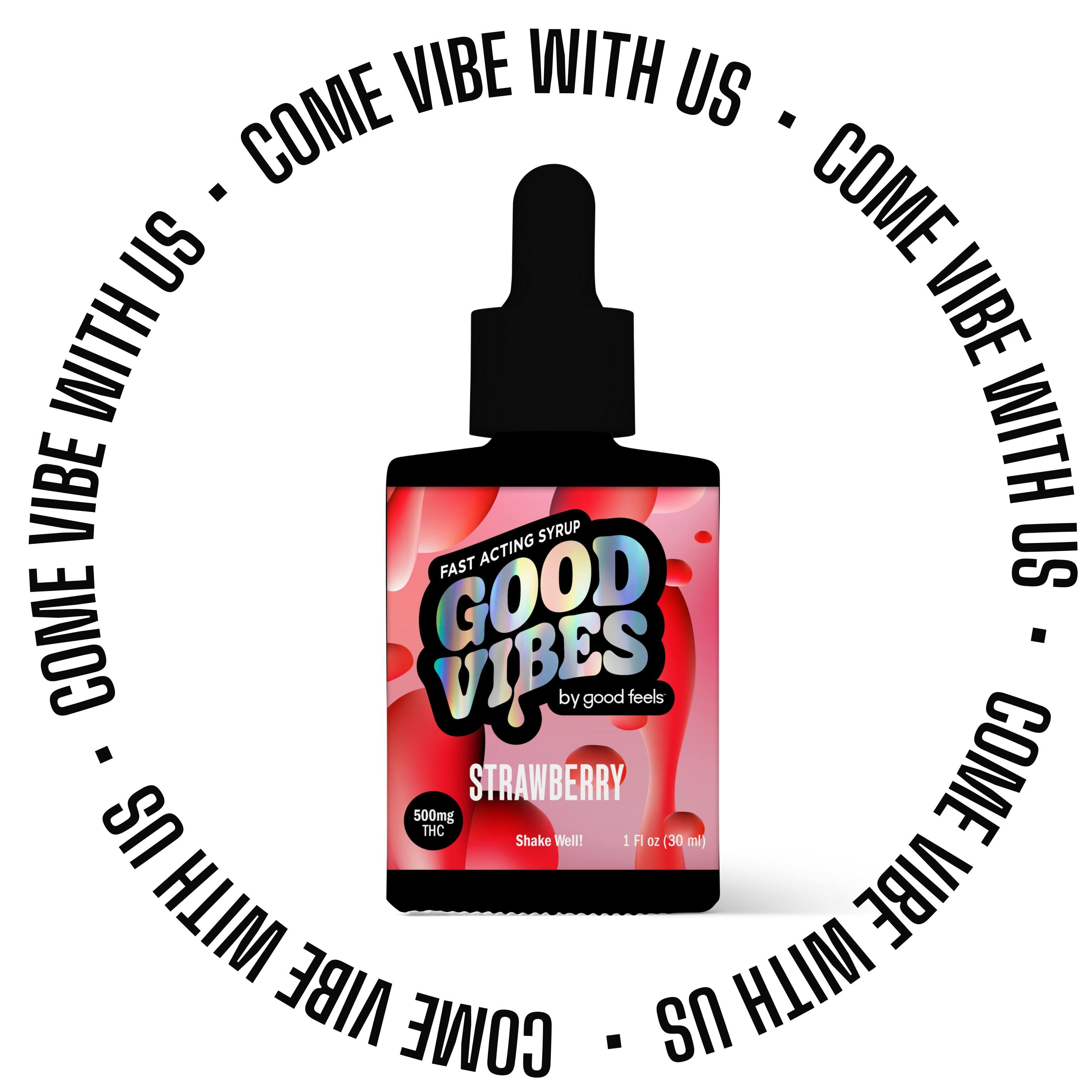 Good Feels THC Fast Acting Syrup - Unflavored - 500mg