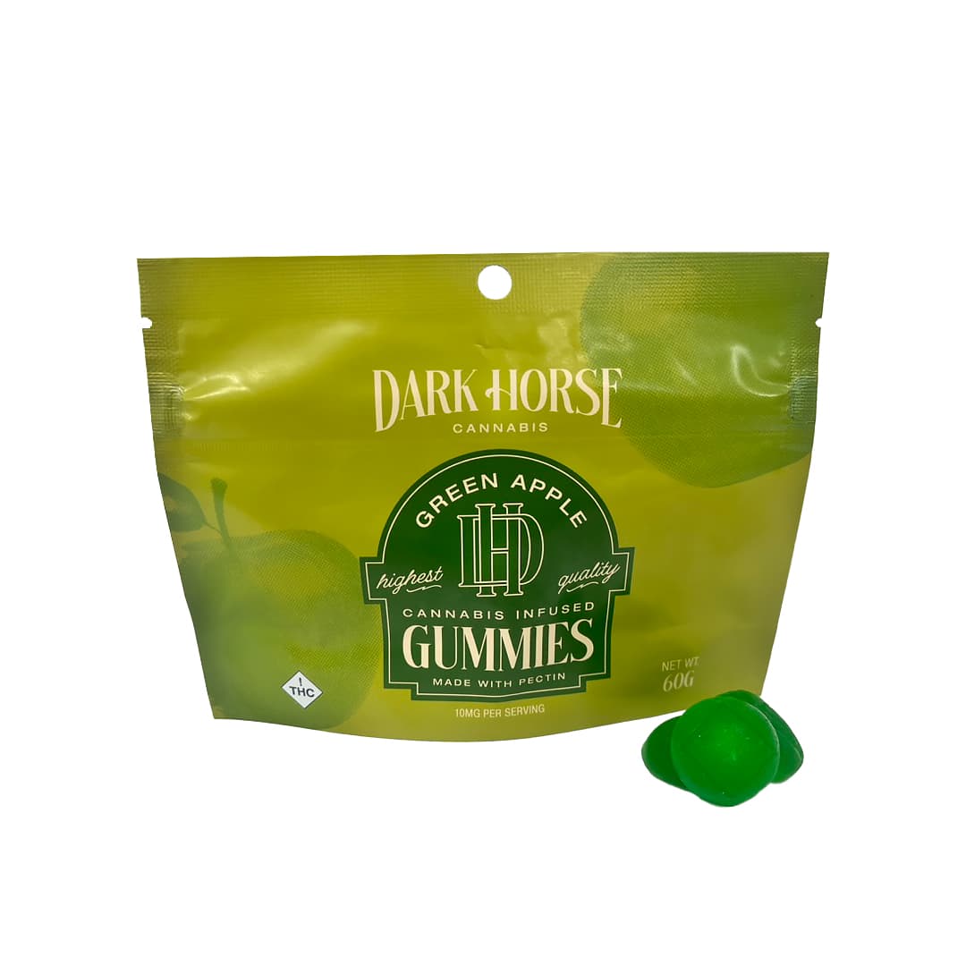 Dark Horse Green Apple - 100mg (10ct)