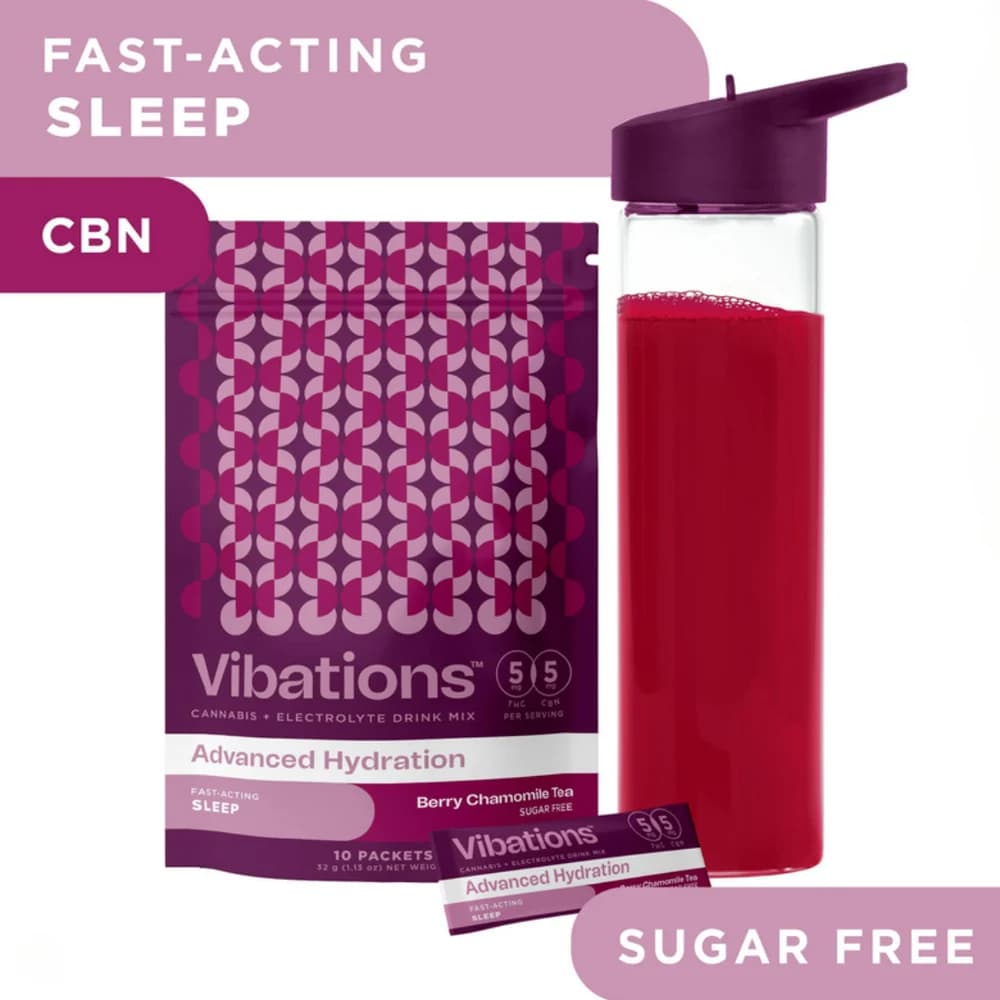 Vibations BERRY CHAMOMILE TEA MIX 5MG 10 PACK - 50 MG