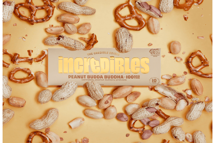 incredibles Incredibles Chocolate (100mg) Peanut Budda Buddha