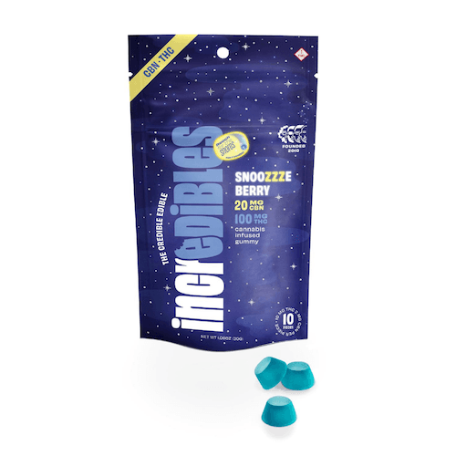 incredibles Snoozzzeberry + CBN 5:1 Gummies