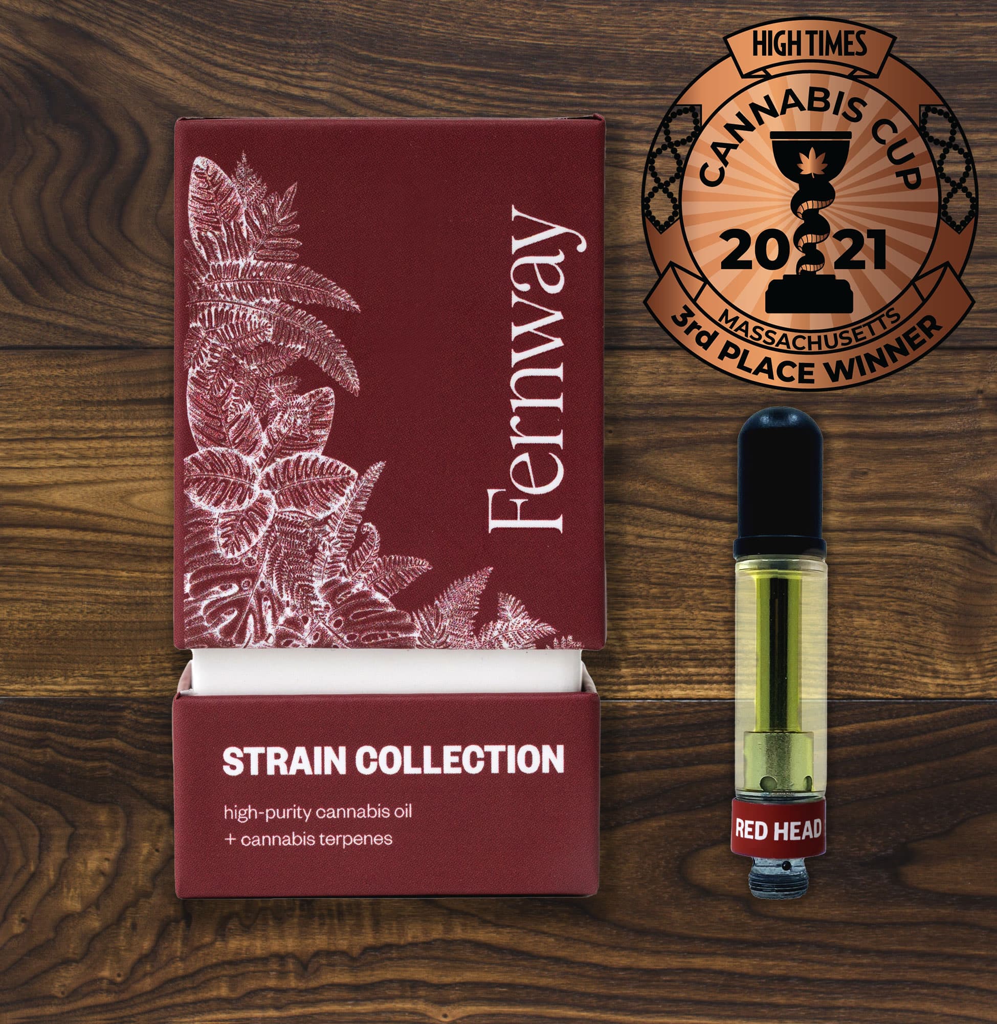 Fernway Red Headed Stranger Strain Collection Vape Cartridge | 1g