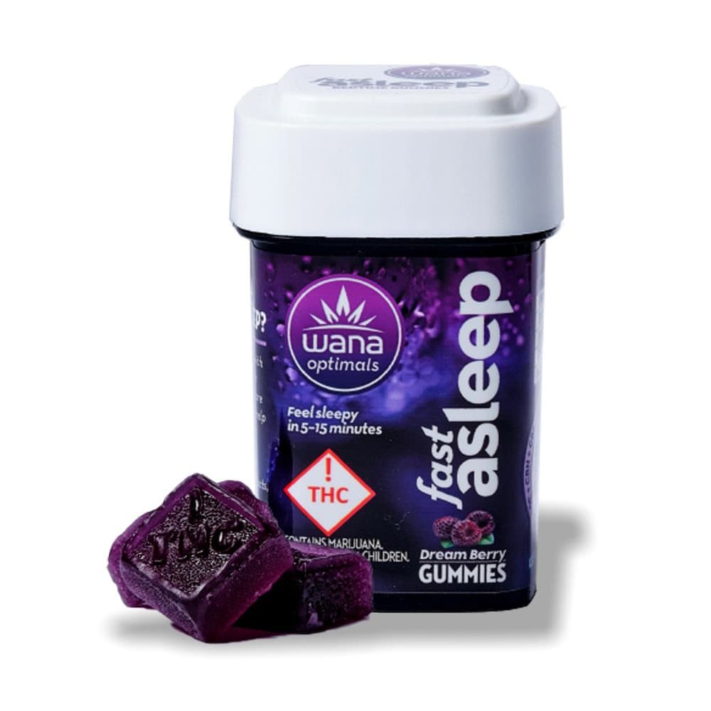 Wana Optimals Fast Asleep Gummies [20 pack] | 40mg