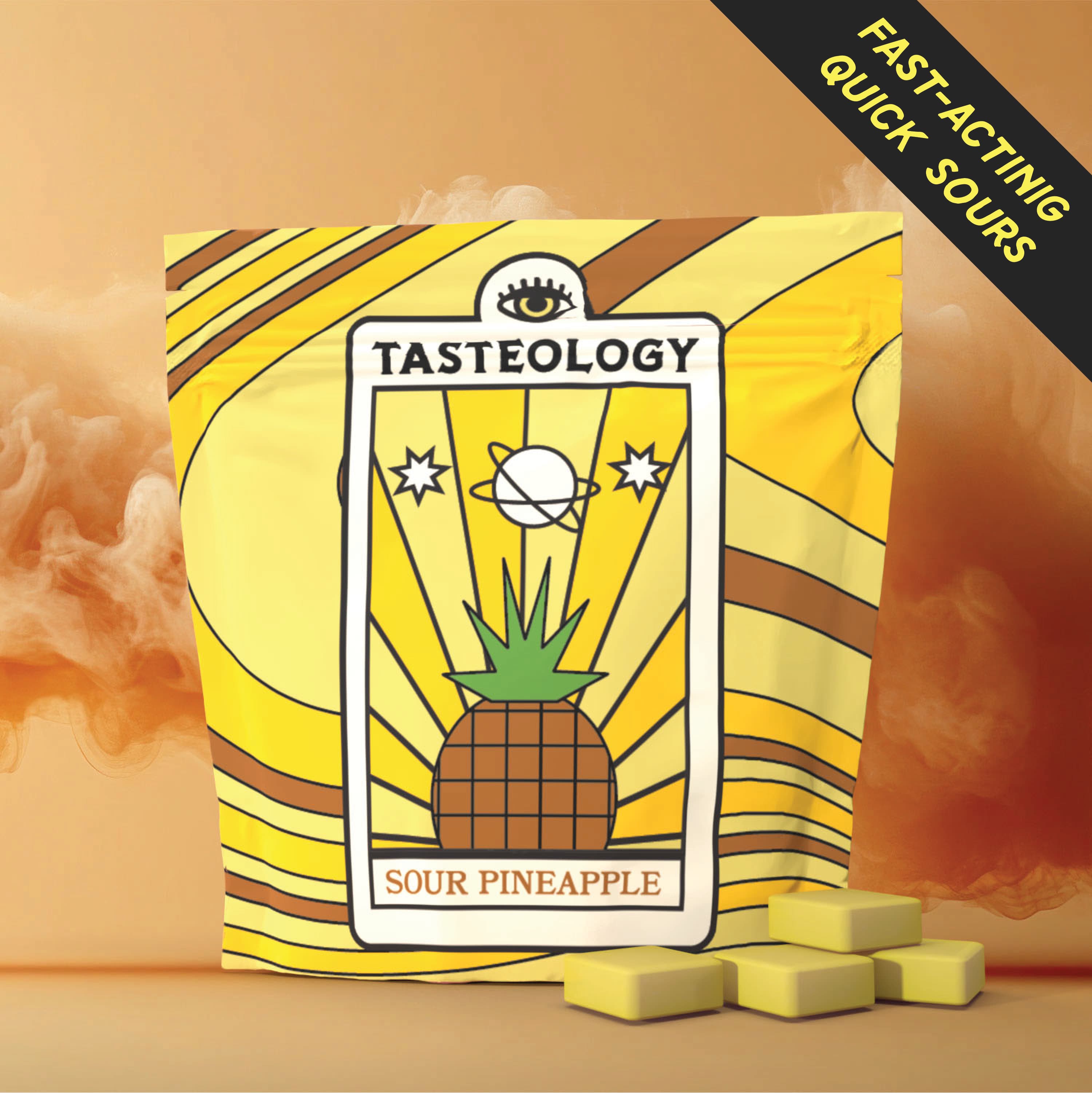 Tasteology Quick Sours: Sour Pineapple
