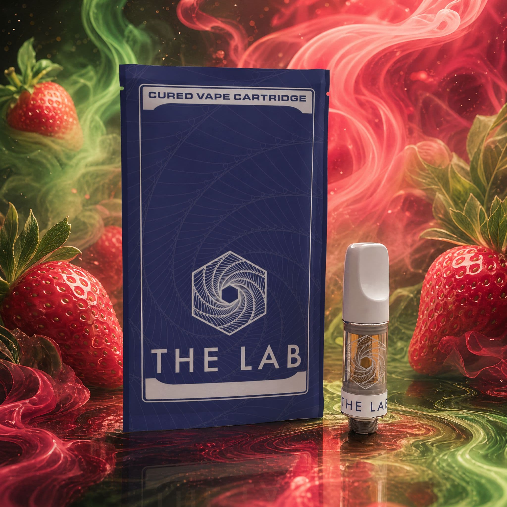 The Lab Strawberry Cough: Cartridge 2g