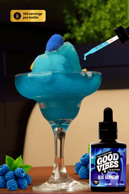Good Vibes Blue Raspberry