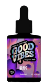 Good Vibes Grape Fast-Acting Syrup | 500mg Tinctures