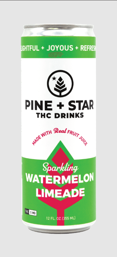 Pine + Star Beverages - Pine + Star Watermelon Limeade - 5mg