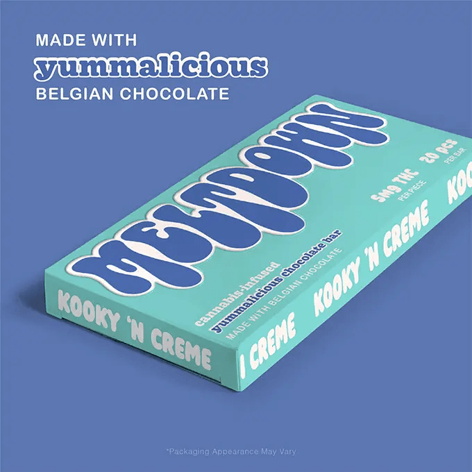 Meltdown Kooky N' Creme Chocolate Bar | 100mg