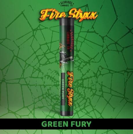 Fire Styxx Green Fury (Infused) | 1g