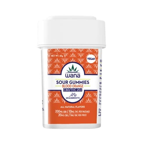 Wana Blood Orange Gummies