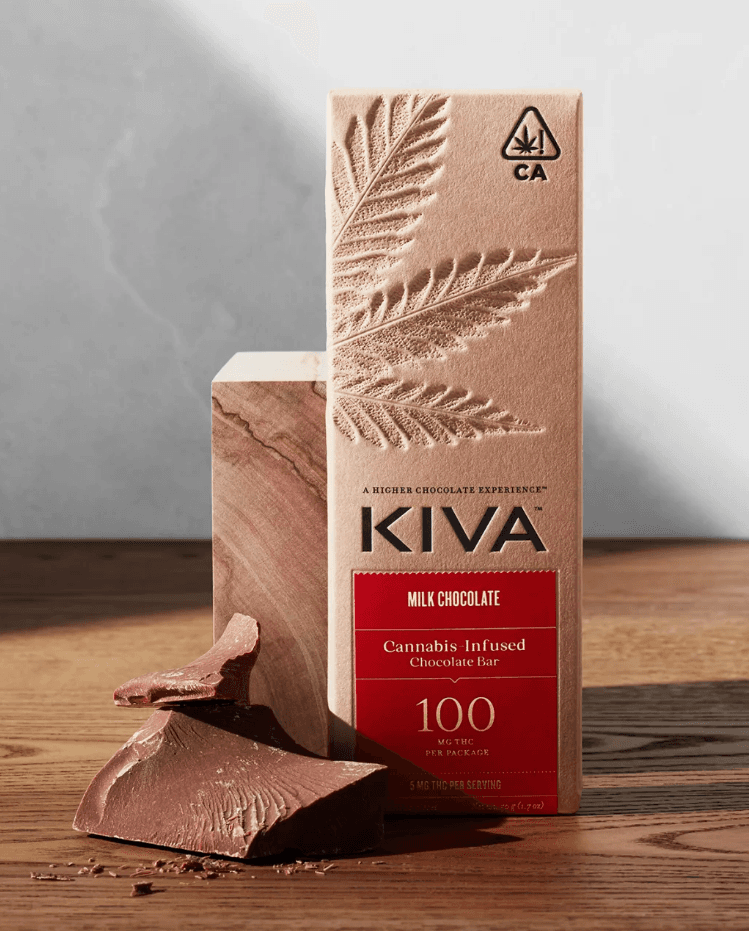 Kiva Chocolate | Kiva | Dark Chocolate Bar | 20pcs