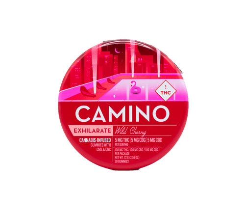 Kiva Gummies | Camino | Wild Cherry [1:1:1 THC:CBG:CBC] | 20pk