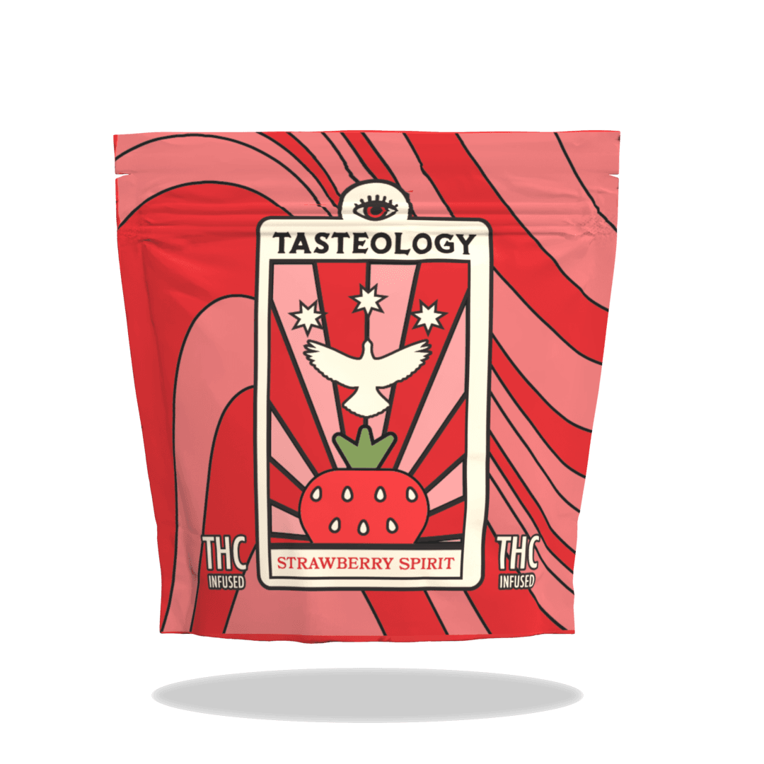 Tasteology Fruit Chews | Tasteology | Strawberry Spirit [Fast Acting] | 20pk