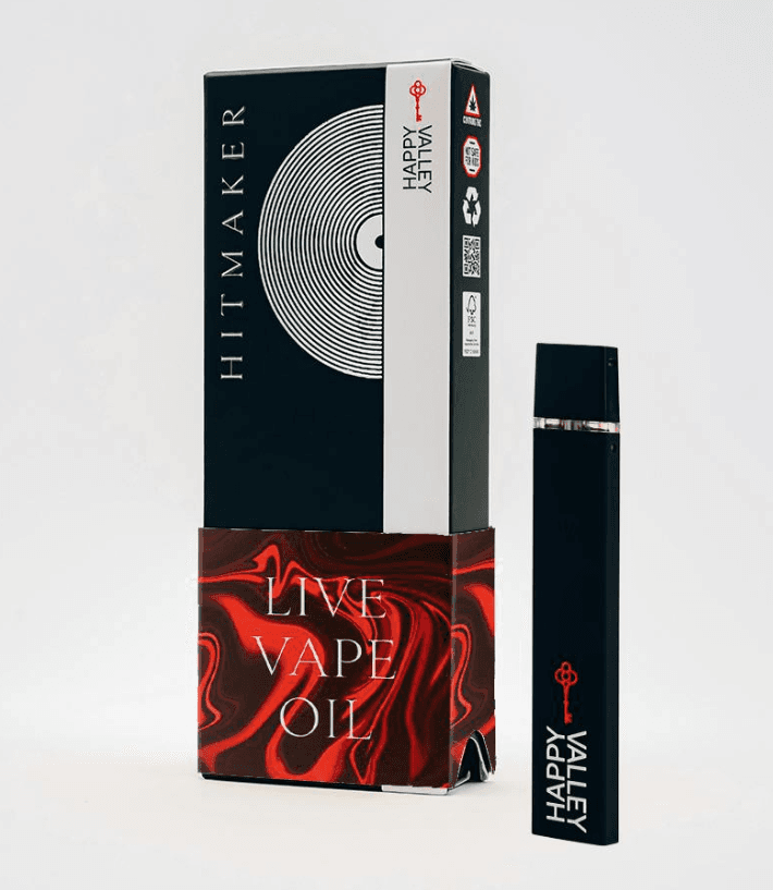 Happy Valley Rosé Sorbet (H) Disposable Vape .5g