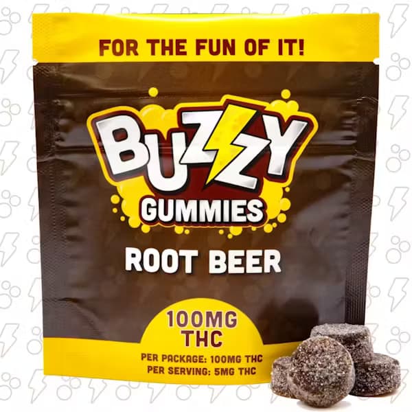 Buzzy Root Beer | Gummies | 100mg